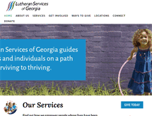 Tablet Screenshot of lsga.org